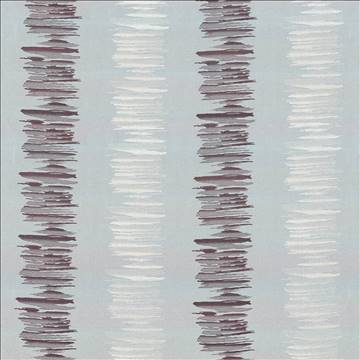 Kasmir Fabrics Painterly Stripe Grape Fabric 